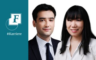 Francesco Manfredini und Alicia Zhang, Analysten, Comgest