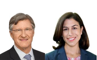 John Streur, President und CEO, Calvert Research and Management/Eaton Vance, und Jessica Milano, Director ESG-Reseach, Calvert Research and Management/Eaton Vance