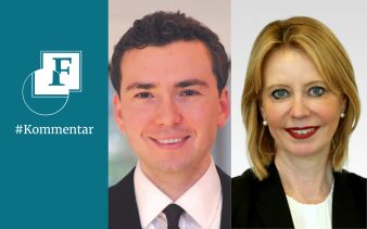 Evan Brown, Head of Multi-Asset Strategy & Beate Meyer, Head of Wholesale Central Europe bei UBS-AM