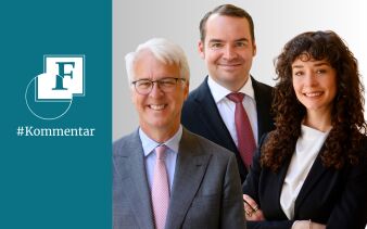 Dr. Georg von Wallwitz, Gründer und Geschäftsführender Gesellschafter von Eyb & Wallwitz.; Ingo Koczwara und Dr. Kristina Bambach, Portfoliomanager bei Eyb & Wallwitz