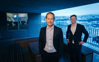 Christian Rom und Stian Ueland, Portfoliomanager des DNB Fund Renewable Energy