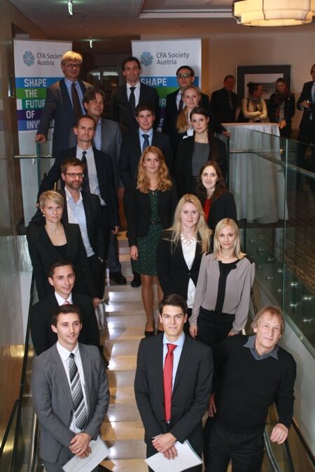 CFA Society Austria Prize 2013: Alle Nominierten sowie anwesende Jury