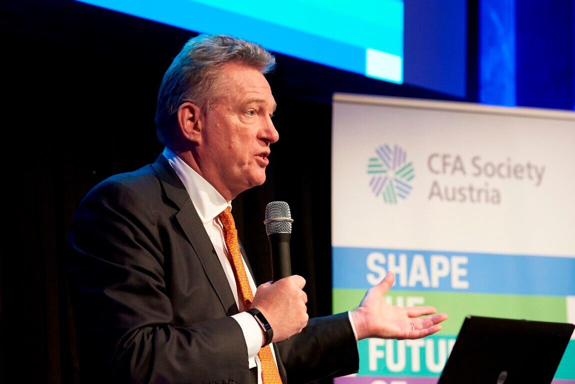 Ehrengast des Abends: Paul H. Smith, CFA, President and CEO of CFA Institute