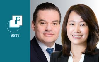 Tobias C. Pross, CEO von AllianzGI und Ivy Chen, Head of Taiwan bei AllianzGI