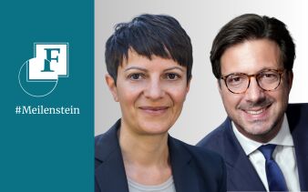 Raluca Jochmann, Head of Private Markets Solutions und Edouard Jozan, Head of Distribution Europe und zukünftiger Head of Private Markets bei Allianz GI