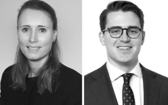 Lise Marbach Deguine, Investment Managerin bei Aviva, James Wythe, Investment Manager des paneuropäischen Immobilienteams bei Aviva Investors