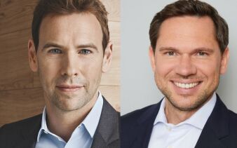 Dr. Jan Ehrhardt, stellvertretender Vorstandsvorsitzender der DJE Kapital AG, Sebastian Hasenack, Leiter der Online-Vermögensverwaltung, DJE Kapital AG