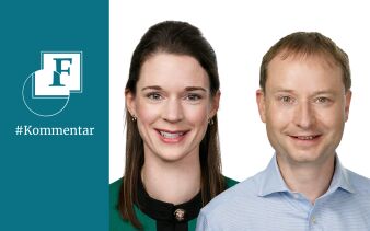 Rachel Reutter und Michael Ulrich, Senior Fund Manager, J O Hambro