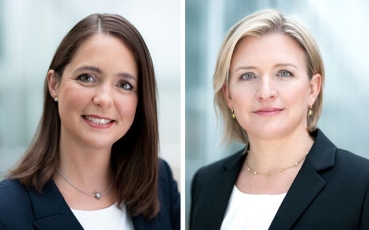 Petra Pflaum und Britta Weidenbach, Deutsche Asset Management / © Deutsche Asset Management