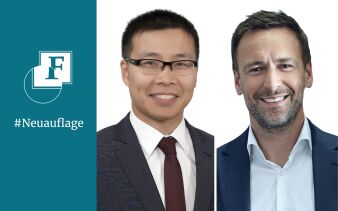Lyndon Man, Co-Head of Global Investment Grade Credit & Oliver Bilal, Head of EMEA Distribution bei Invesco