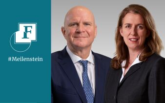 Arne Tölsner, Head of DACH Client Group bei Capital Group und Julie Dickson, Investment Director bei Capital Group
