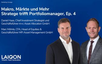 Daniel Haas (m+c Asset Allocation GmbH) und Marc Möhrle (MFI Asset Management GmbH)