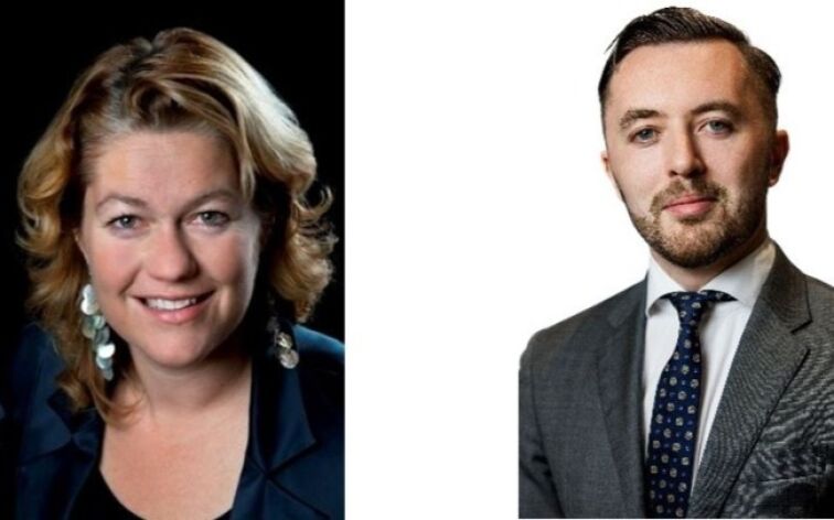 Masja Zandbergen, Head of ESG Integration & Kenneth Robertson, Corporate Governance Specialist, Robeco / © Robeco