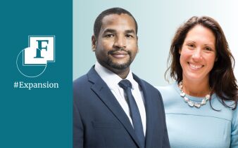 Bernd Klapper, Head of Wholesale Germany und Michaela Collet Jackson, Head of EMEA Distribution and Marketing bei Columbia Threadneedle Investments
