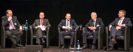 Huber, Kaldemorgen, Sauren, Ehrhardt und Flossbach (v. l.) (Foto: Christoph Hemmerich)