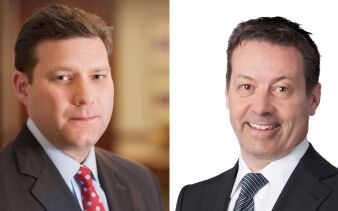 Erik Swords, Portfoliomanager Digital Assets Fund & Jürg Zollinger, Länderchef Schweiz, BNY Mellon
