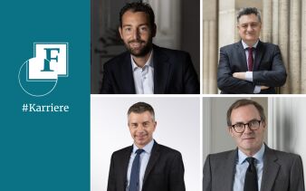 Eliezer Ben Zimra, Christophe Moulin, Guillaume Rigeade & Jacques Hirsch, Co-Manager des Carmignac Patrimoine bei Carmignac