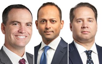 Michael Barr & Hari Ramanan beide Portfoliomanager sowie Jose Cosio, Head of Intermediary – Global ex US bei Neuberger Berman